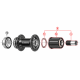 Corps De Cassette Shimano FH-RM66 - 8/9/10 vit