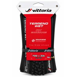 Pneu VITTORIA Terreno Wet CX Tubeless Ready - 700x33