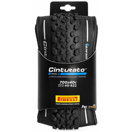 Pneu PIRELLI CINTURATO Gravel S - 700x40 Tubeless Ready