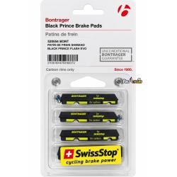 Patins SWISSSTOP Flash Evo Black Prince (Shimano) Carbon x4
