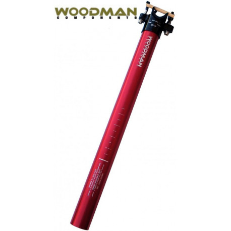 Tige De Selle WOODMAN Post SL Plus 31.6/400mm Aluminium