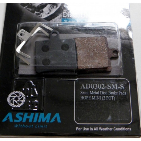 Plaquettes De Frein Ashima HOPE MINI