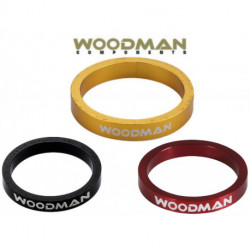 Entretoises WOODMAN SL Ring 1'-1/8" Aluminium LA PAIRE 5mm