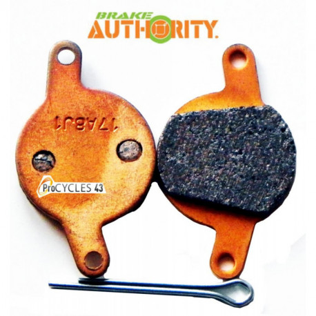 Plaquettes BRAKE AUTHORITY Burly B MAGURA CLARA 2001