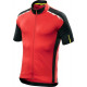 Maillot Mavic COSMIC Manches Courtes Noir/Rouge : L