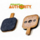 Plaquettes BRAKE AUTHORITY Burly B TEKTRO GEMINI/NOVELA Avant 2003
