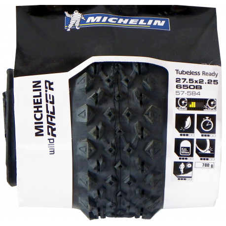 Pneu Tubeless Ready MICHELIN WILD RACE'R 27.5x2.10 Souple