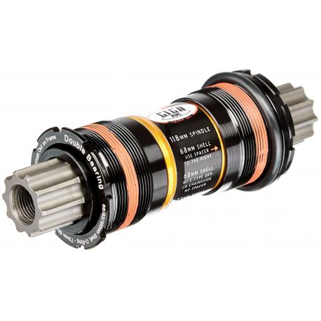 Boîtier de Pédalier TRUVATIV GIGA PIPE TEAM DH 68/68E/73mm - 118mm