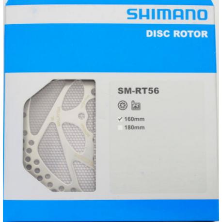 Disque SHIMANO SM-RT56 6 Trous - 160mm