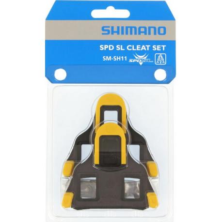 Cales pédales SHIMANO SPD SL SM-SH11 - 6°