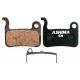 Plaquettes De Frein ASHIMA SHIMANO XTR/XT/Deore - Semi-Metal