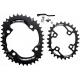 Kit Plateau O.SYMETRIC SHIMANO XT 38/28 - 2x10v