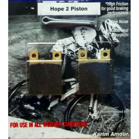 Plaquettes CLARK'S Hope 2 Piston Métal