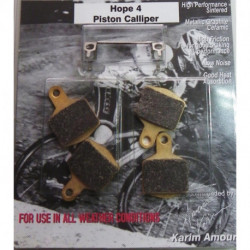 Plaquettes De Frein CLARK'S Hope 4 Piston Métal