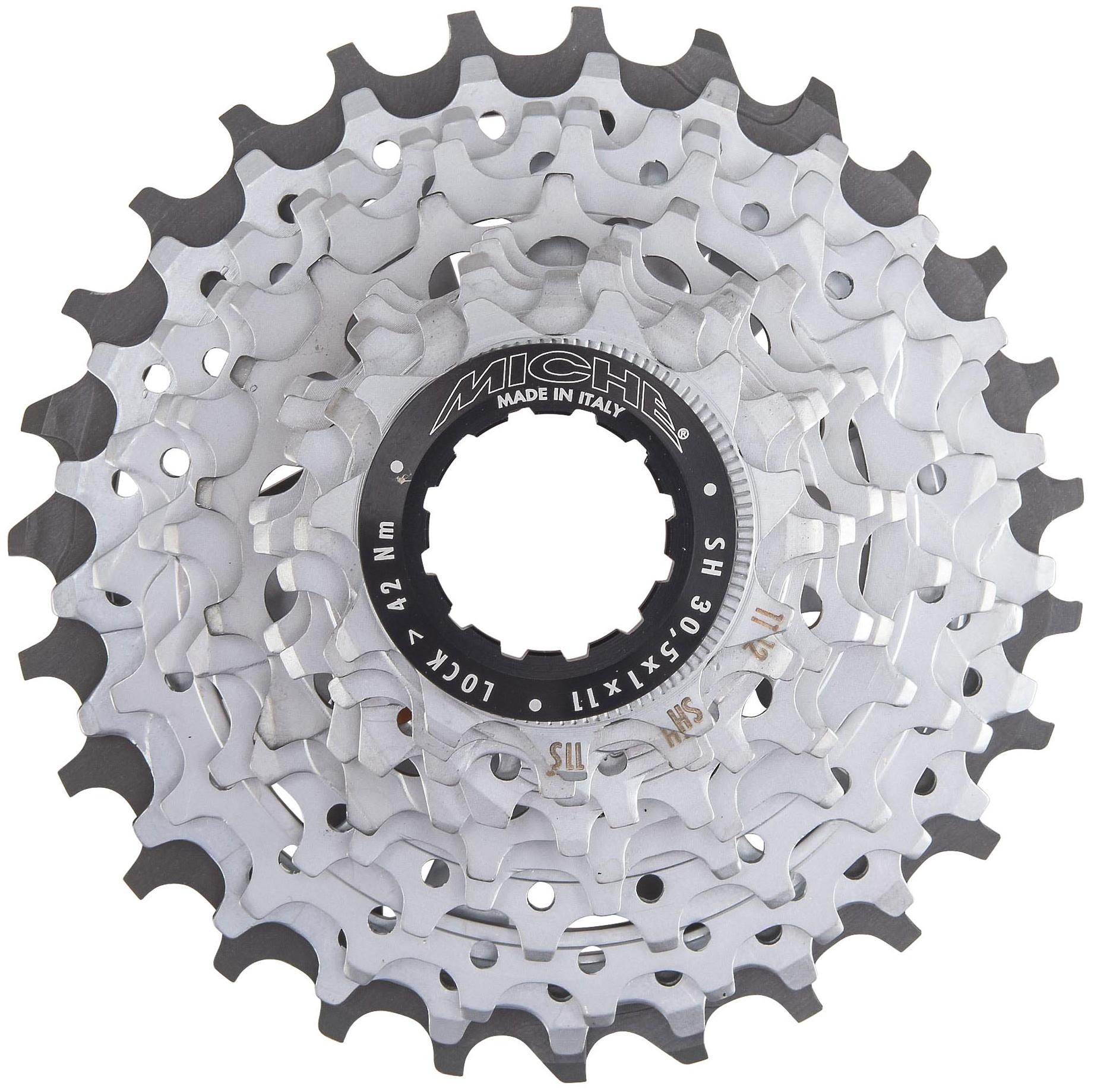 Cassette Shimano 10 Vitesses Pour Vélo De Route - Acier Argenté, Compatible MICHE/XLC