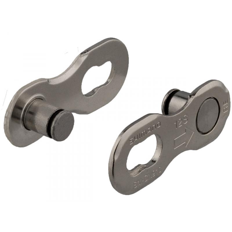 Lot De 4 Maillons De Chaîne Shimano/SRAM 12 Vitesses - Pour VTT Et Vélo De Route, En Acier, Démontage Sans Outil, Couleur Argent