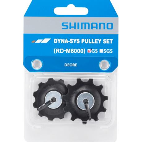 Galets de dérailleur SHIMANO DEORE M6000-GS - 10vit